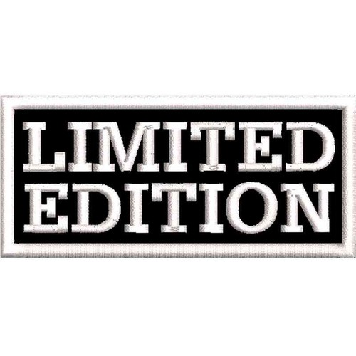 Limited edition aufnäher - limited,