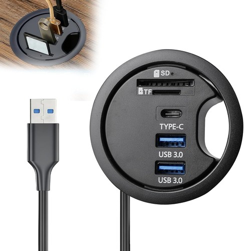 Usb hub abs 60mm - abs, 3