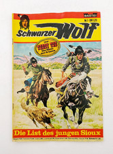 RARITÄT - BASTEI WESTERN COMIC / SCHWARZER WOLF Nr. 1 (1975 -1976) / Z2