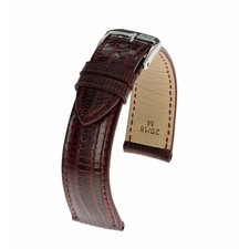 Uhrenarmband in Bordeaux, Teju