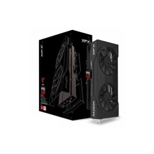 Grafikkarte XFX Radeon RX 9060XT Swift Dual Fan OC Black 16GB - 16GB GDDR6, 2x H