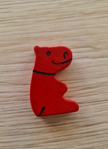 Ersatzteil rotes nilpferd - ersatzteil, :
