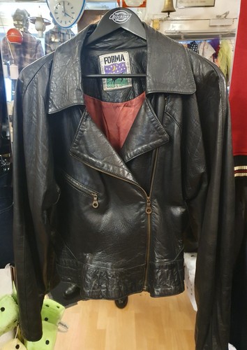 Damenlederjacke 80er jahre - 80er,