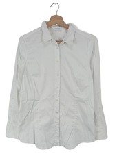 VAN LAACK Langarmhemd Damen Hemd Gr. DE 42 weiß Business-Look