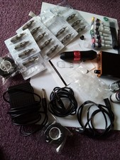 Tattoo Komplett Set, Nadeln, Farben, Maschine, Viel Zubehör, Fast Alles Neu