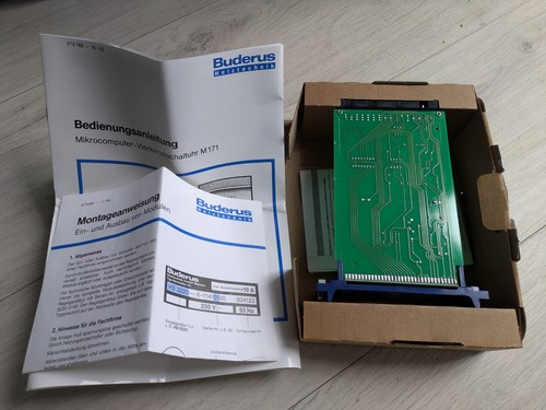 Buderus regelungsmodul m171 - buderus,