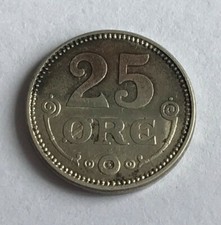 1918 Dänemark 25 Öre