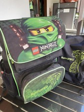 Lego Ninjago Schulranzen Set mit Rückenpolsterung,Sporttasche,kleiner Rucksack