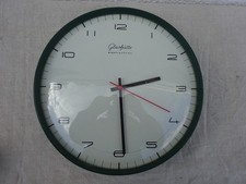 Uhr Wanduhr Glashütte grün