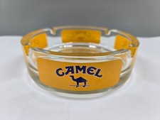 Camel Cigarettes Aschenbecher Glas Vintage Ø ca. 14cm Werbeaschenbecher | TOP |