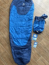 Deuter Starlight EXP Schlafsack blau neuwertig