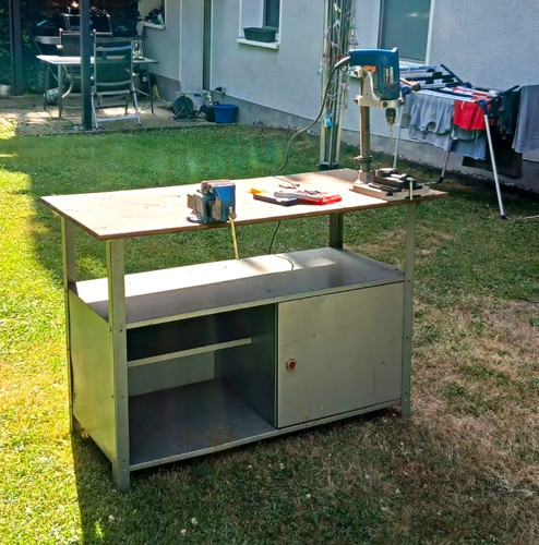 Hobelbank werkbank metall mit - werkbank,