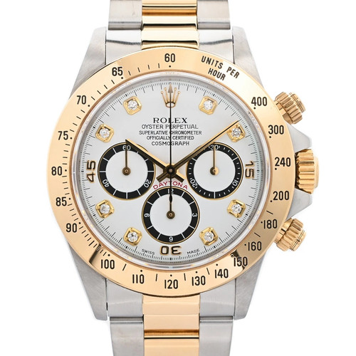 Rolex daytona 16523g - rolex, weiß