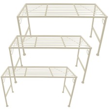 Metall Blumentreppe Blumenbank