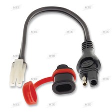 Optimate O-07 KET an SAE Adapter Anschluss Batterie Kabel Stecker Tecmate 5A