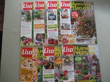 Lisa- Blumen & Pflanzen, aus Jahrgang 2011 u. 2012, 7 Hefte