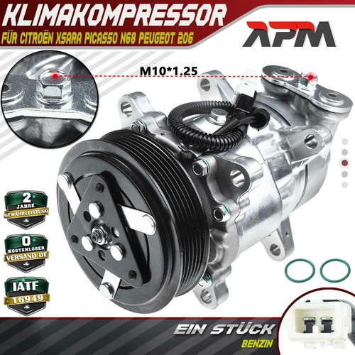 Klimakompressor 6zv12 m10 - 6zv12, m10*1.25