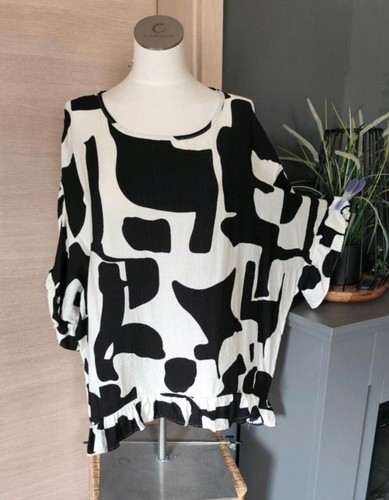 Tunika bluse schwarz - bluse,