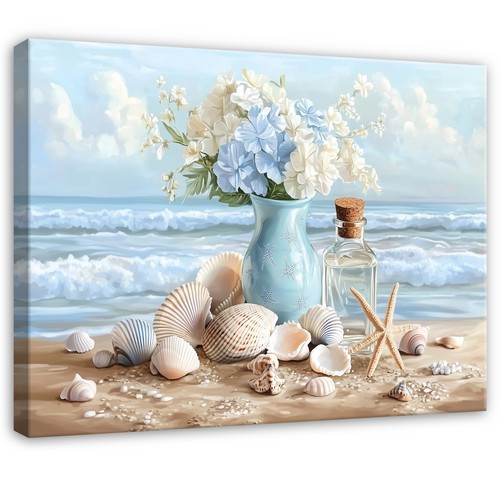 Leinwand meer natur - meer, muscheln