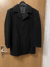 Herren Schurwolle Mantel