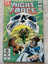 NIGHT FORCE #6 DC Comics 1983