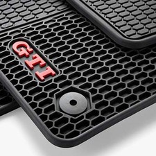 Original Volkswagen Golf 7 GTI  Allwetter Gummifußmatten vo+hi 5GV061550  041