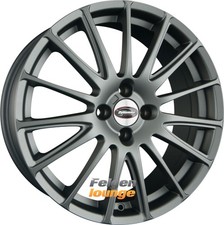 4 Alufelgen TEAM DYNAMICS JET-GT Matt Graphite 7,5x18 ET35 4x108 18 Zoll