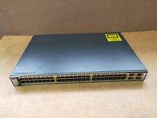 WS-C3750-48TS-S Cisco Catalyst switch 3750 48 10/100 + 4 SFP + IPB Image