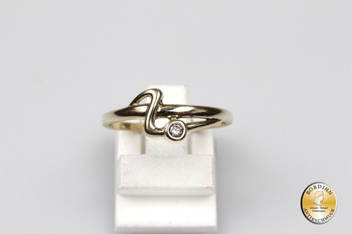 Ring goldring karat gold - ring, 8