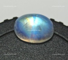 Oval Regenbogen Mondstein