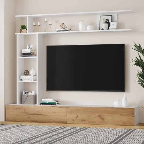Schrank wohnwand anbauwand - tv,