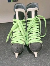 Vintage Bauer Charger Tuik Schlittschuhe Größe 2 UK