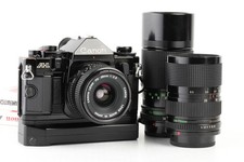 Canon A-1 +Power Winder A2 +