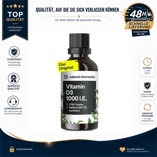 Vitamin tropfen 1000 e - d3,