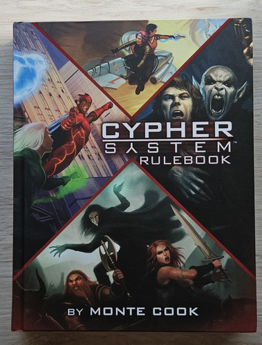 Cypher system rpg rulebook - system,