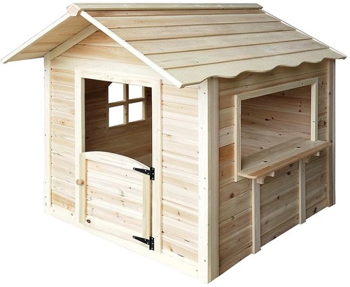 Deluxe spielhaus palast natur - spielhaus,