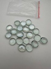 20er Set Glas Steine Perlen