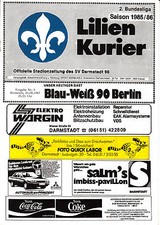 II. BL 85/86 SV Darmstadt 98 -