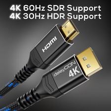 DisplayPort auf HDMI Kabel 4K