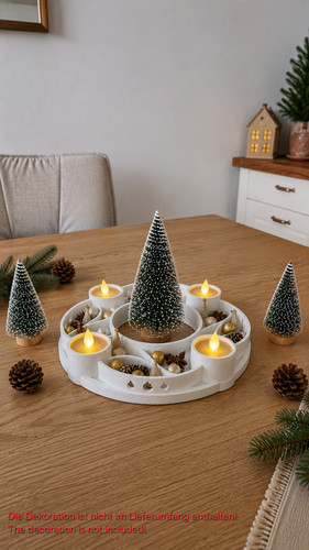 Adventskranz weihnachtskranz - adventskranz,