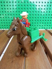LEGO®  Duplo 2433 Western 2 Pferde, 1 Cowboy