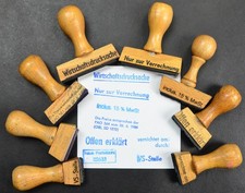 DDR Konvolut 8 Stempel Büro