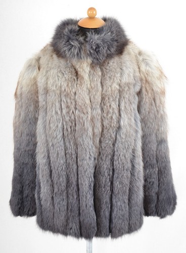 A5477 blaufuchs pelzjacke - blaufuchs,