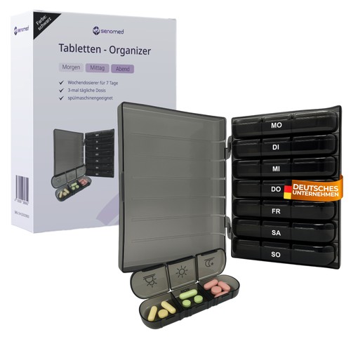Senomed tablettenbox tage - tablettenbox, 7