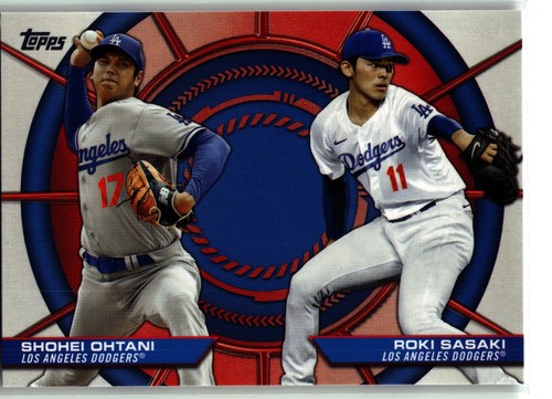 Topps 2025 shohei ohtani - shohei, roki