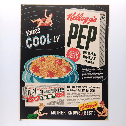 1949 kellogg cornflakes - 1949, xl
