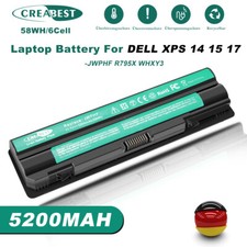 11.1V 5.2AH JWPHF R795X WHXY3