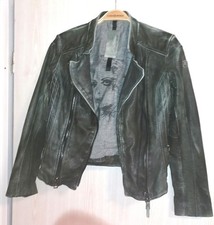 Milestone Jacke GR 36  Jacke Modell Rufina Biker Stil Lederjacke Lammnappa 