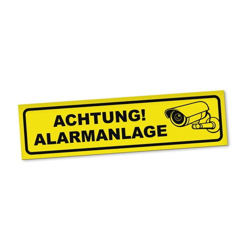 Achtung alarmanlage - achtung,