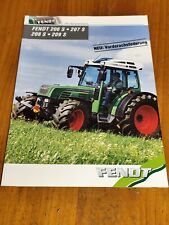 Fendt 206 207 208 209 S Traktor Tractor Brochure prospekt  35